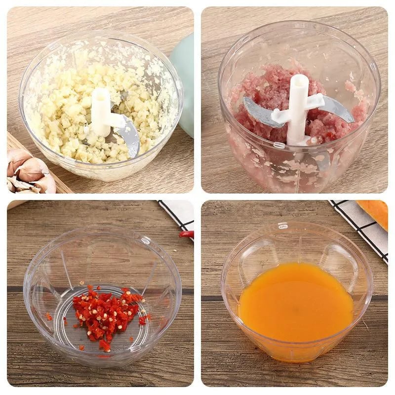 Pull Vegetable Chopper - Best Kitchen Gift 450ML